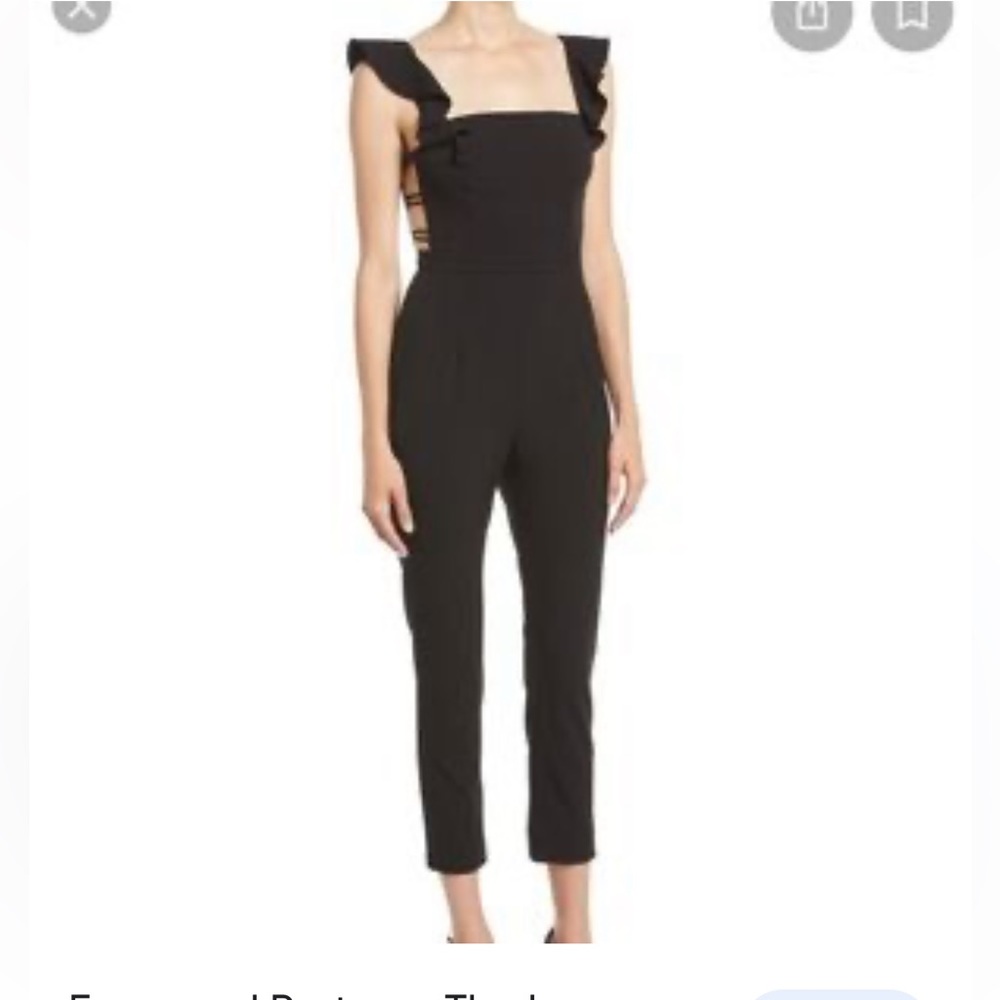 Fame and Partners The Lunar Ruffle Jumpsuit